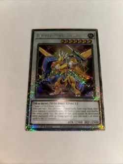 Power Tool Dragon RA04-EN135 Quarter Century Platinum Secret Rare NM Yugioh - Image 3