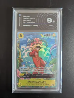 One Piece TCG Monkey.D.Luffy (Treasure Rare) Foil Two Legends #OP07-109 Mint+ - Image 3