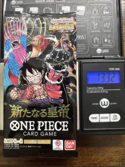 Heavy 13.32g One Piece Sealed Emperors In The new World OP-09 Japanese Booster - Image 1