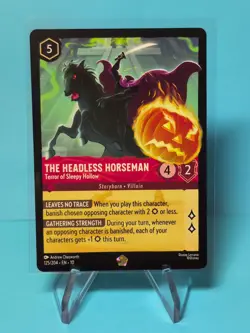 The Headless Horseman - 125/204 Whispers in the Well Regular Disney Lorcana TCG - Image 1