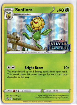 Sunflora - (Prerelease) Promo Holo SWSH: Sword & Shield Promo Cards SWSH269 NM - Image 1