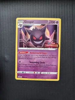 Gengar Lost Origin Stamped Pokemon Sword & Shield Holo Card 2022 SWSH241 - Image 1