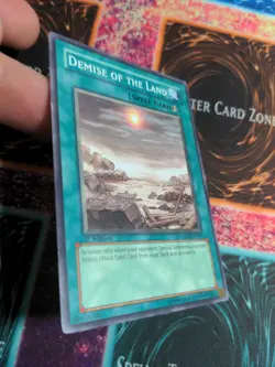 Yu-Gi-Oh! Demise of the Land LODT-EN047 1st Edition Common NM - Image 2