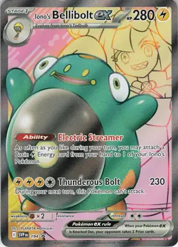 Iono's Bellibolt ex Holo Promo SV: Scarlet & Violet Promo Cards 194 NM - Image 1