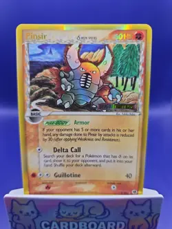 Pokemon Card Pinsir (Delta Species) 9/101 Dragon Frontiers Reverse Holo Stamped - Image 1