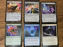 MTG TMNT Here Comes A New Hero Surge Foil, Commander Rare Bundle X7 Cards NM - Image 3