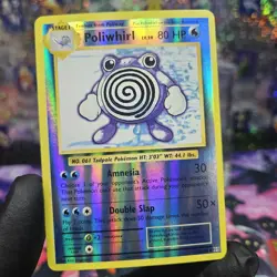 Pokemon Card Poliwhirl REVERSE HOLO XY - Evolutions 24/108 - Image 1