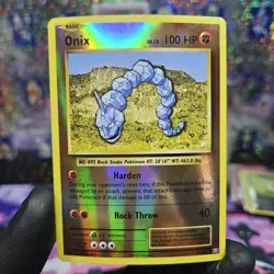 ONIX 61/108 - XY Evolutions - Rev Holo Pokemon Card - Image 1