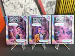 Kpop Demon Hunters Collectible Trading Card - Set Of 3 - Rumi And Zoey - Image 1