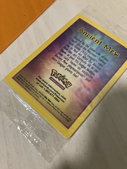 Ancient Mew SEALED Pokemon Unopened 2000 Movie Promo Holo Card - RARE Near Mint - Image 1