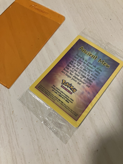 Ancient Mew SEALED Pokemon Unopened 2000 Movie Promo Holo Card - RARE Near Mint - Image 2