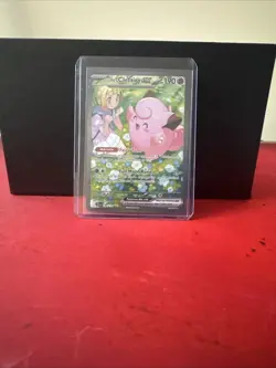 Lillie's Clefairy EX Journey Together JTG Card 184/159 SV09 NM Condition Rare - Image 1