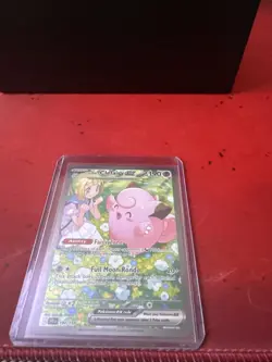 Lillie's Clefairy EX Journey Together JTG Card 184/159 SV09 NM Condition Rare - Image 3