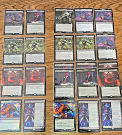 TMNT MTG Black Rare Bundle x23 Cards (8xFoil) Teenage Mutant Ninja Turtles NM - Image 1