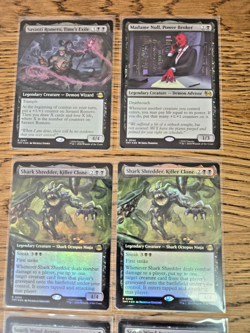 TMNT MTG Black Rare Bundle x23 Cards (8xFoil) Teenage Mutant Ninja Turtles NM - Image 2