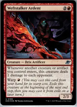 Weftstalker Ardent 169 UC Edge of Eternities Magic: The Gathering Foil NM - Image 1