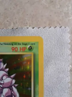 Pokemon TCG Nidoking Holo Rare Card Base Set 11/102, 1999 WOTC Vintage - Image 2