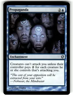 Propaganda 53 Uncommon Commander 2013 Magic: The Gathering Lightly Played - Image 1