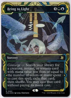 Bring to Light (Foil) 0061 (R) MTG Secrets of Strixhaven: Mystical Archive (SOA) - Image 1