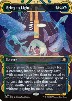 x1 Bring to Light - Foil R MTG Secrets of Strixhaven: Mystical Archive M/NM, Eng - Image 1