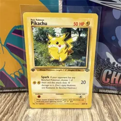 Wizards Pikachu Jungle 1st Edition 60/64 (1999) English Common Regular 50 HP - Image 1