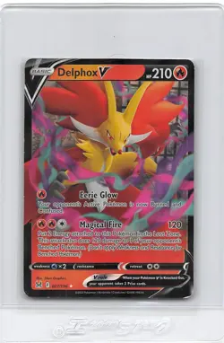 DELPHOX V 027/196 - LOST ORIGIN - POKEMON CARD - ULTRA RARE - NM - Image 1