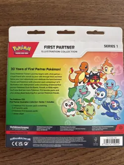 Pokemon First Partner Illustration Collection Series 1 - Image 2