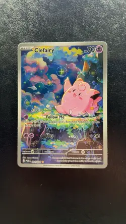 The Pokemon Company Clefairy 094/088 SV09 Journey Together Holo IR Full Art 70HP - Image 1