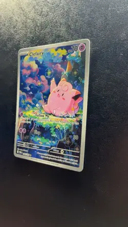 The Pokemon Company Clefairy 094/088 SV09 Journey Together Holo IR Full Art 70HP - Image 3