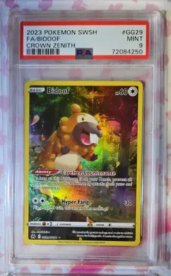 Pokemon Crown Zenith Gallarian Gallery GG26-GG34 PSA 9 Complete Set - Image 5