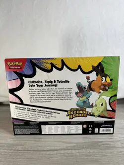 Pokemon Ascended Heroes First Partners Deluxe Pin Collection Kit Promo Booster - Image 2
