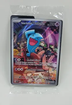 Team Rocket's Wobbuffet SVP203 Pokemon TCG Destined Rivals - Image 2