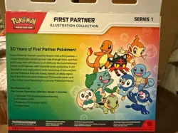 Pokemon TCG First Partner Illustration Collection Series 1 Factory Sealed Box Pr - Image 3