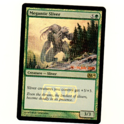 Megantic Sliver Prerelease Foil Promo M14 Magic The Gathering Card - Image 3