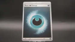 Basic Darkness Energy - 007 7 Mega Evolution Energies Pokemon Reverse Holo NM - Image 1