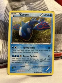 Pokemon TCG - Kyogre XY51 - Black Star Promo Holo Rare *NM/LP - Image 1