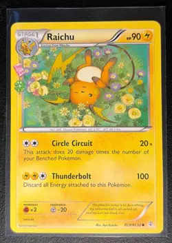 2016 Pokemon Generations Raichu #RC9/RC32 - Image 1