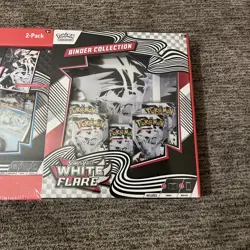 Pokemon White Flare Binder & Unova Poster Collection Box English - Image 2