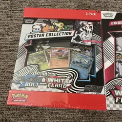Pokemon White Flare Binder & Unova Poster Collection Box English - Image 3