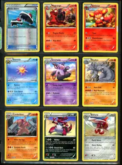 2014 Pokemon XY BASE SET Series Collection Cards Lot HOLO Foil REVERSE Rare + EX - Image 4