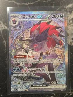 N's Zoroark ex 286/217 Special Illustration Rare - Pokemon Ascended Heroes - Image 1