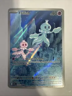 Pokemon TCG Frillish 126/086 Illustration Rare White Flare Near Mint - Image 1