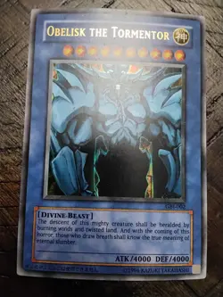 NM Yugi GBI Ultra Rare Egyptian God Set GBI-001 GBI-002 GBI-003 Worldwide Promos - Image 5