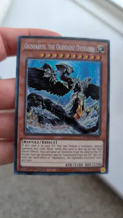 YuGiOh! Ogdoabyss, The Ogdoadic Overlord ANGU-EN009 Collector Rare 1st Ed - Image 2