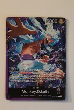 Monkey.D.Luffy (OP09-061) Starter Deck 26: PURPLE/BLACK Monkey. D. Luffy Foil - Image 1