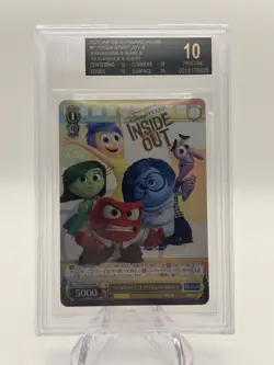 Weiss Schwarz Pixar Black Label Inside Out S94-010SP SP BGS 10 Joy & Friend Pop1 - Image 1