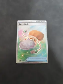 Pokemon TCG Sacred Ash 115/088 POR Trainer Item Card Holo - Image 1