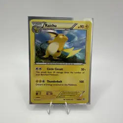 Pokemon Card Raichu 27/83 Base Set Rare Holo NM excellent condition - Image 1