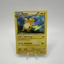Pokemon Card Raichu 27/83 Base Set Rare Holo NM excellent condition - Image 3