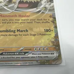 Mamoswine Ex 079/159 Pokemon TCG Trading Card - Image 4
